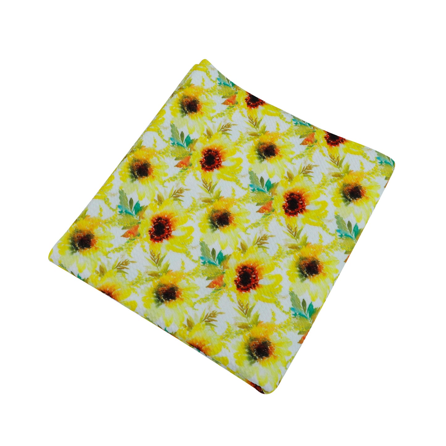 Bullet Textured Fabric  Sunflowers (F13)