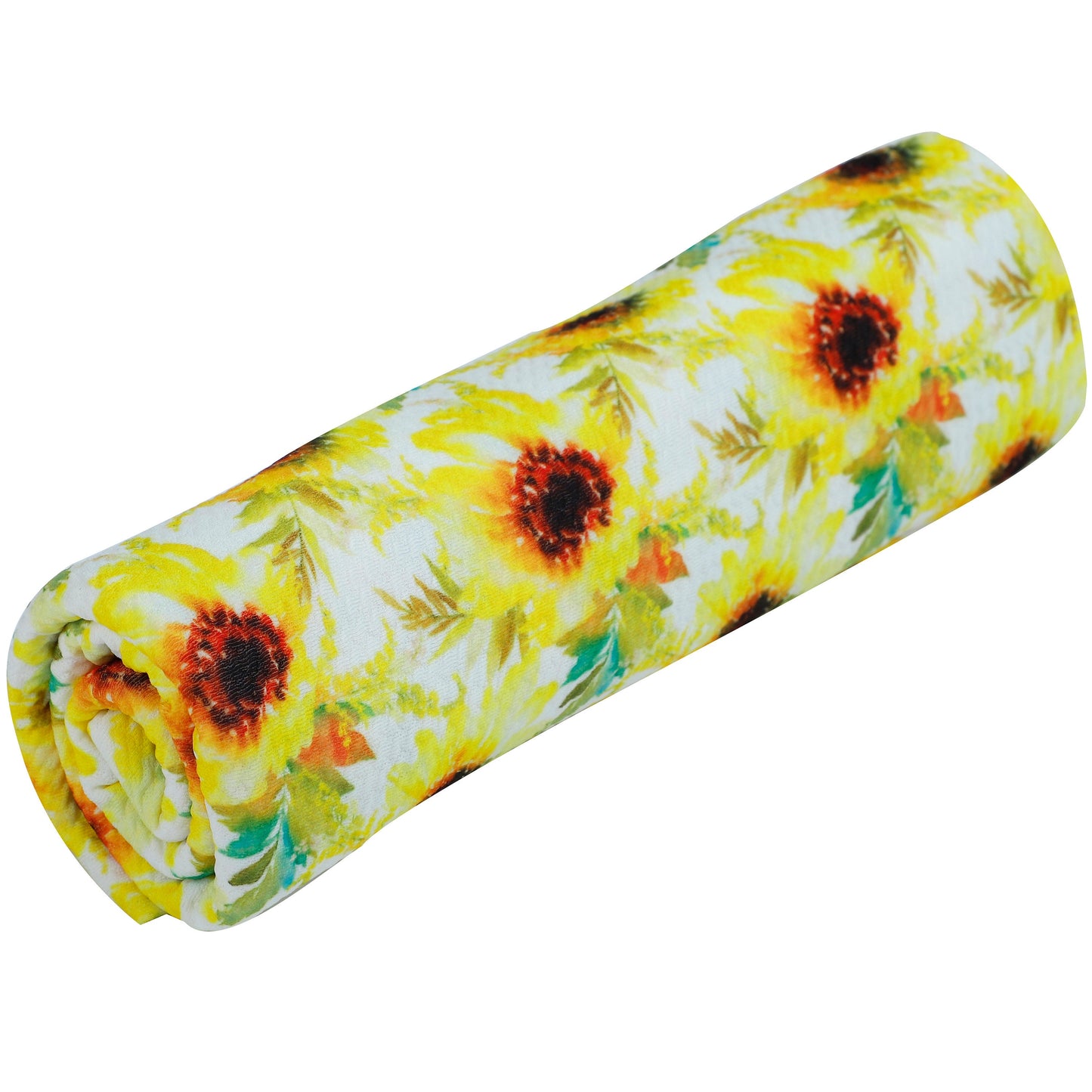 Bullet Textured Fabric  Sunflowers (F13)