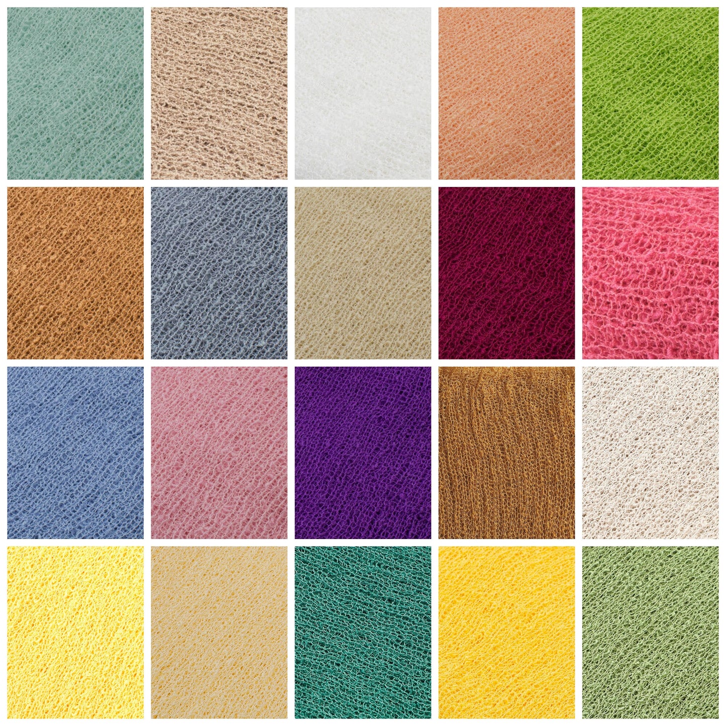 Newborn Photography Props Baby Photo Prop Stretch Wrap - 20 Colors to Choose from