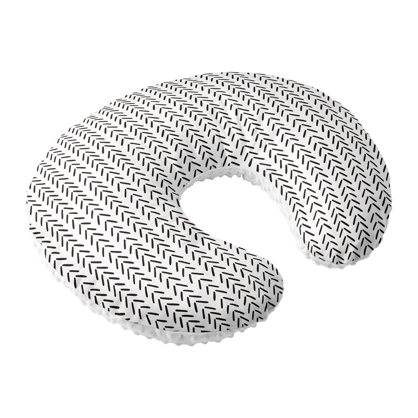 Nursing Pillow Cover,100% Cotton , Slipcover Minky Boy Girl - Woodland Nursery Decor for Baby Boys and Girls Pillow Cover Mud cloth