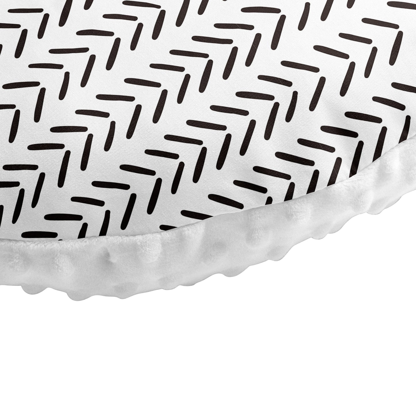 Nursing Pillow Cover,100% Cotton , Slipcover Minky Boy Girl - Woodland Nursery Decor for Baby Boys and Girls Pillow Cover Mud cloth