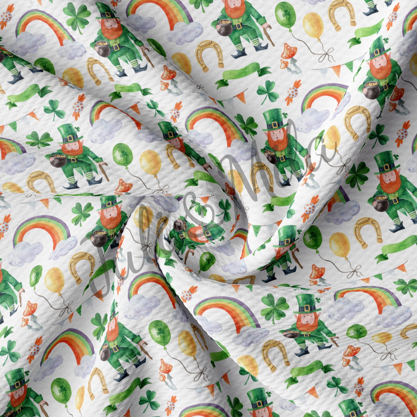 St Patrick’s day Bullet Fabric (P7)