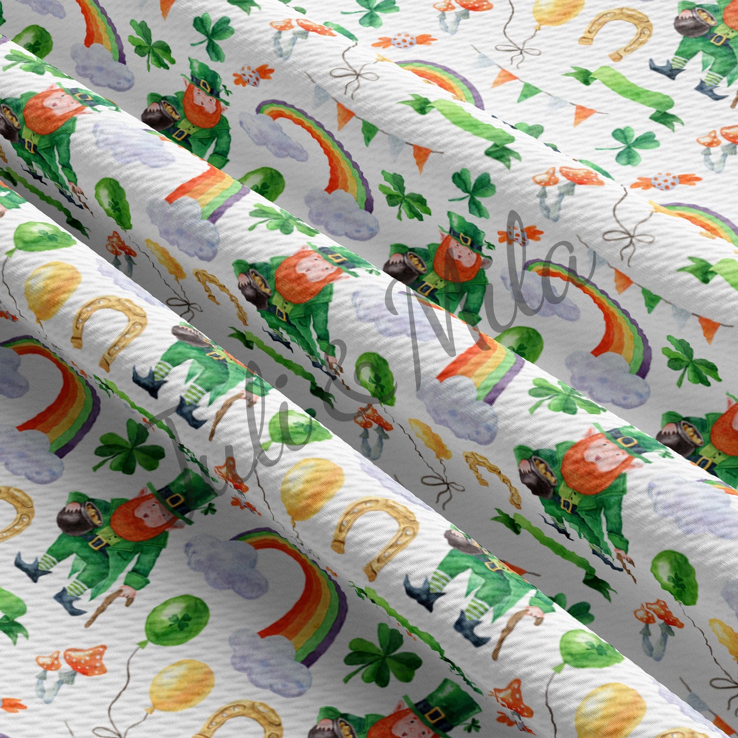 St Patrick’s day Bullet Fabric (P7)