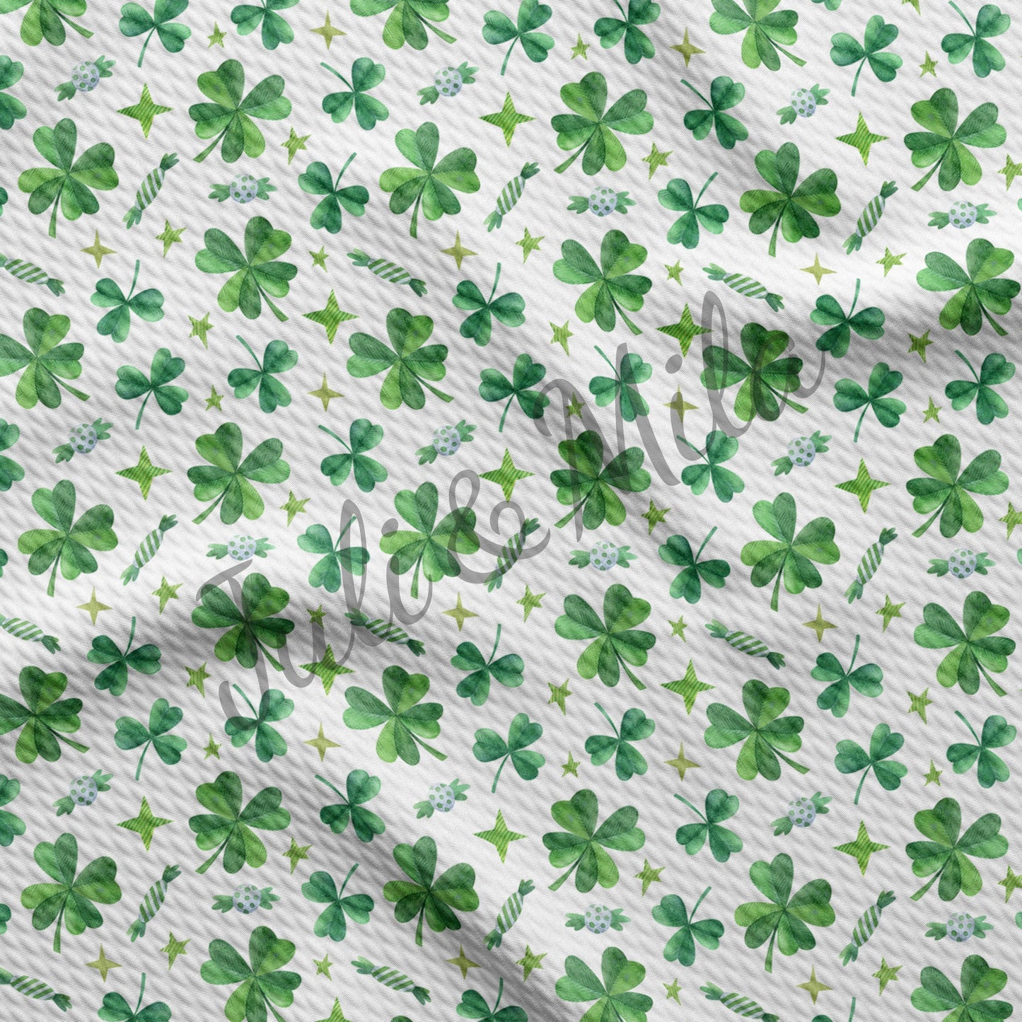 st Patrick’s day Bullet Fabric clover leaf (P9)