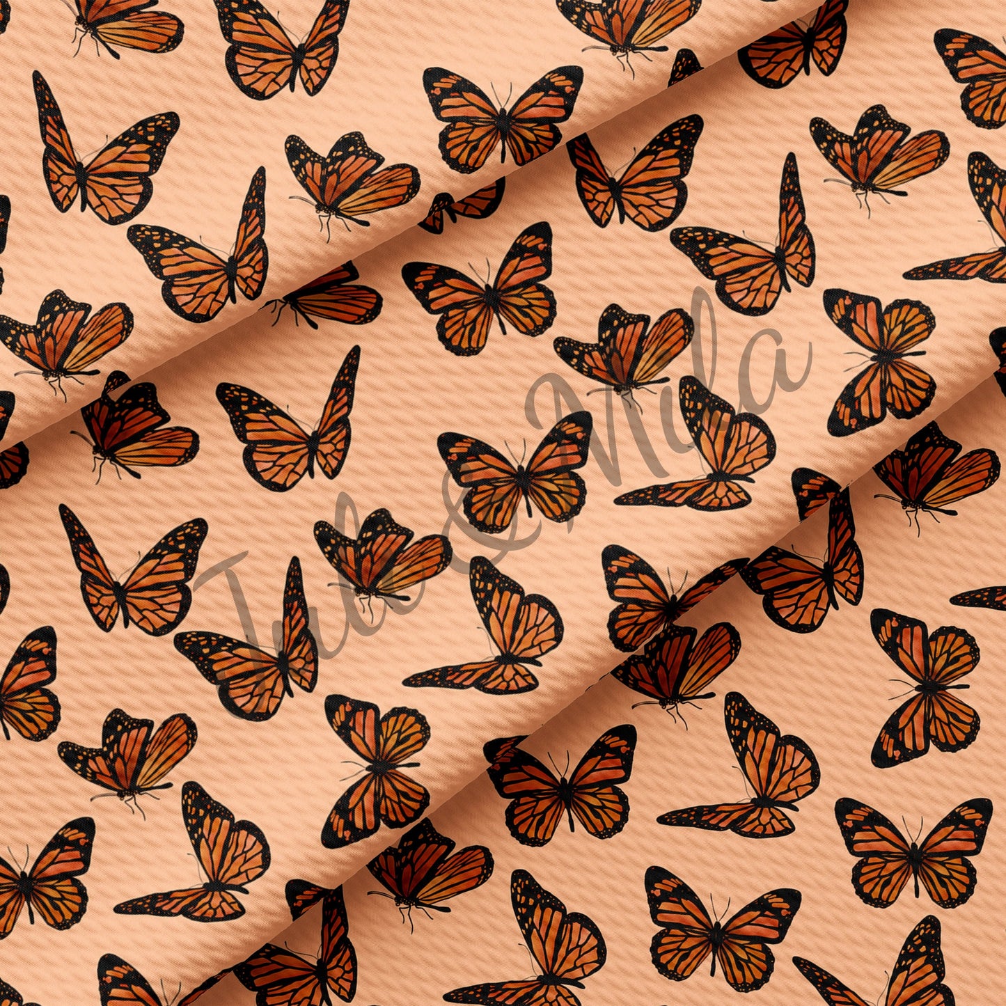 Bullet Fabric Monarch Butterfly AA538
