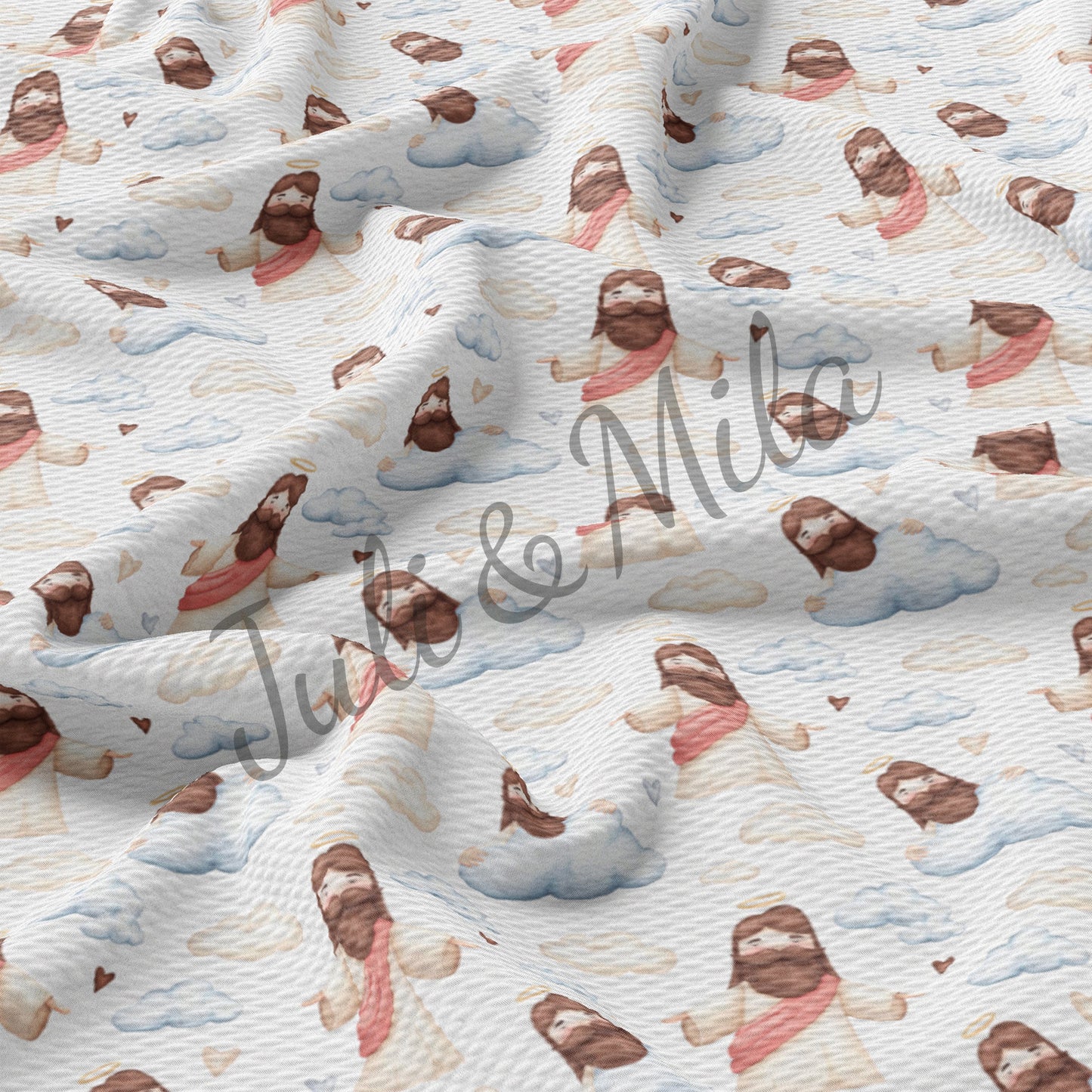 Easter Printed Liverpool Fabric - E40