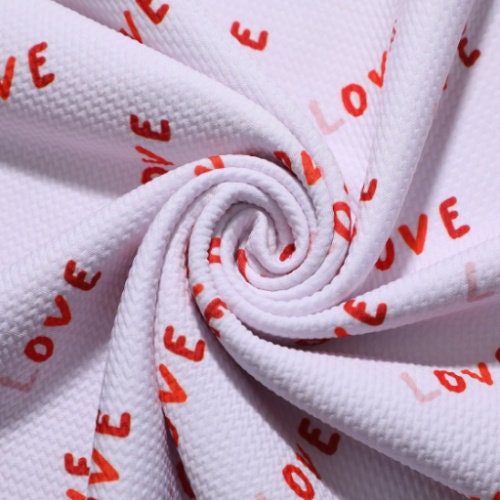 Bullet Textured Fabric Valentines day (V10)