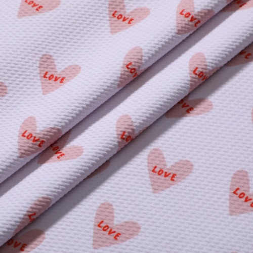 Bullet Textured Fabric  Valentines day (V12)
