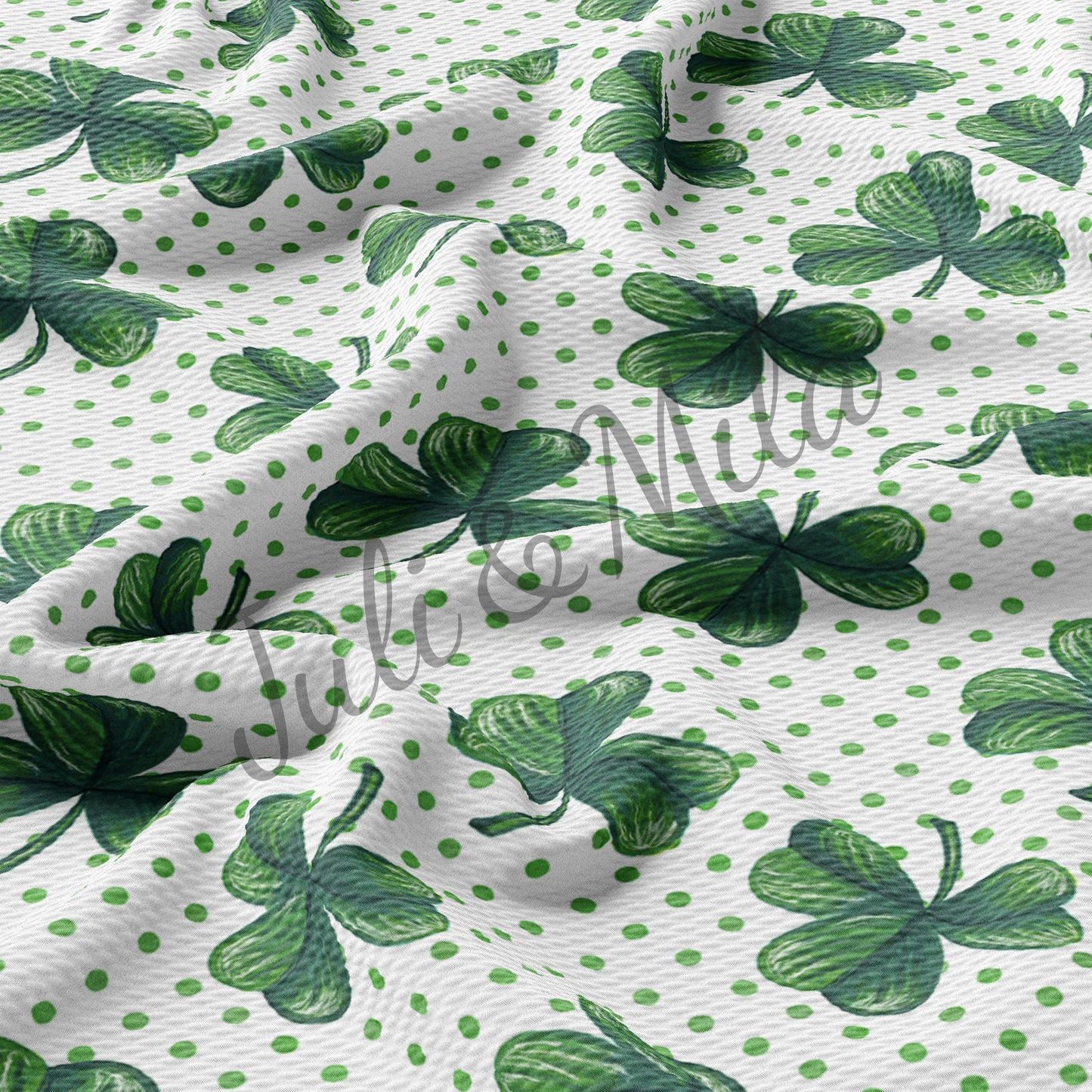 St Patrick’s day Bullet Fabric P10