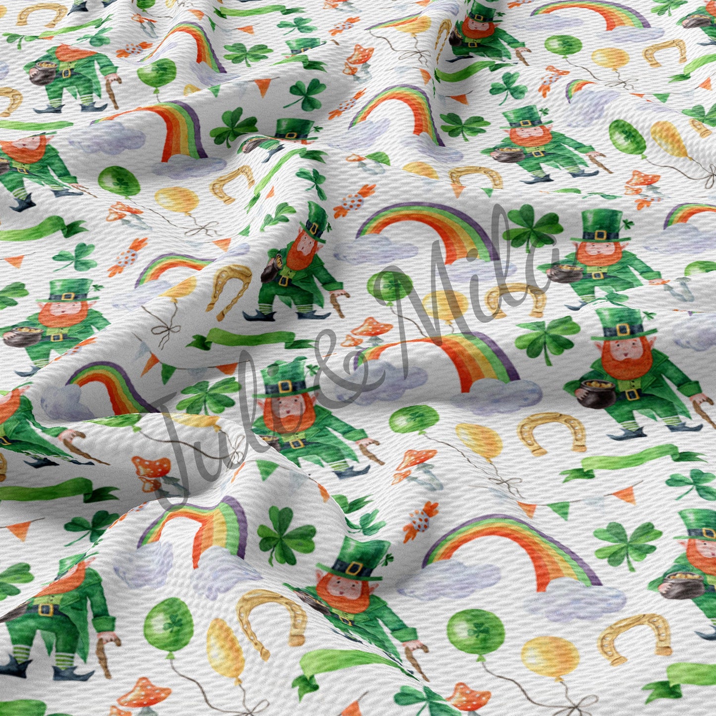 St Patrick’s day Bullet Fabric (P7)