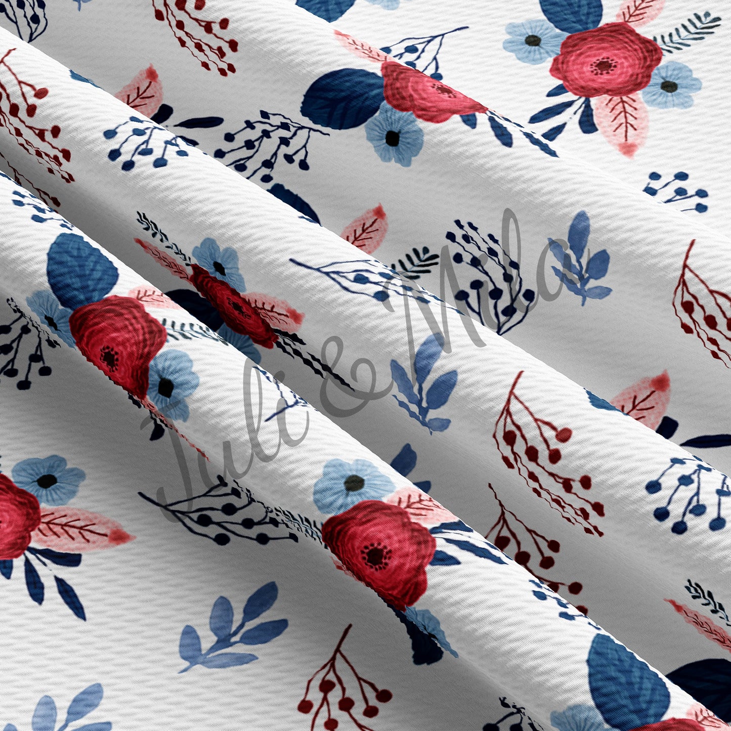 Patriotic 4th of July Bullet Fabric USA Flag PT13