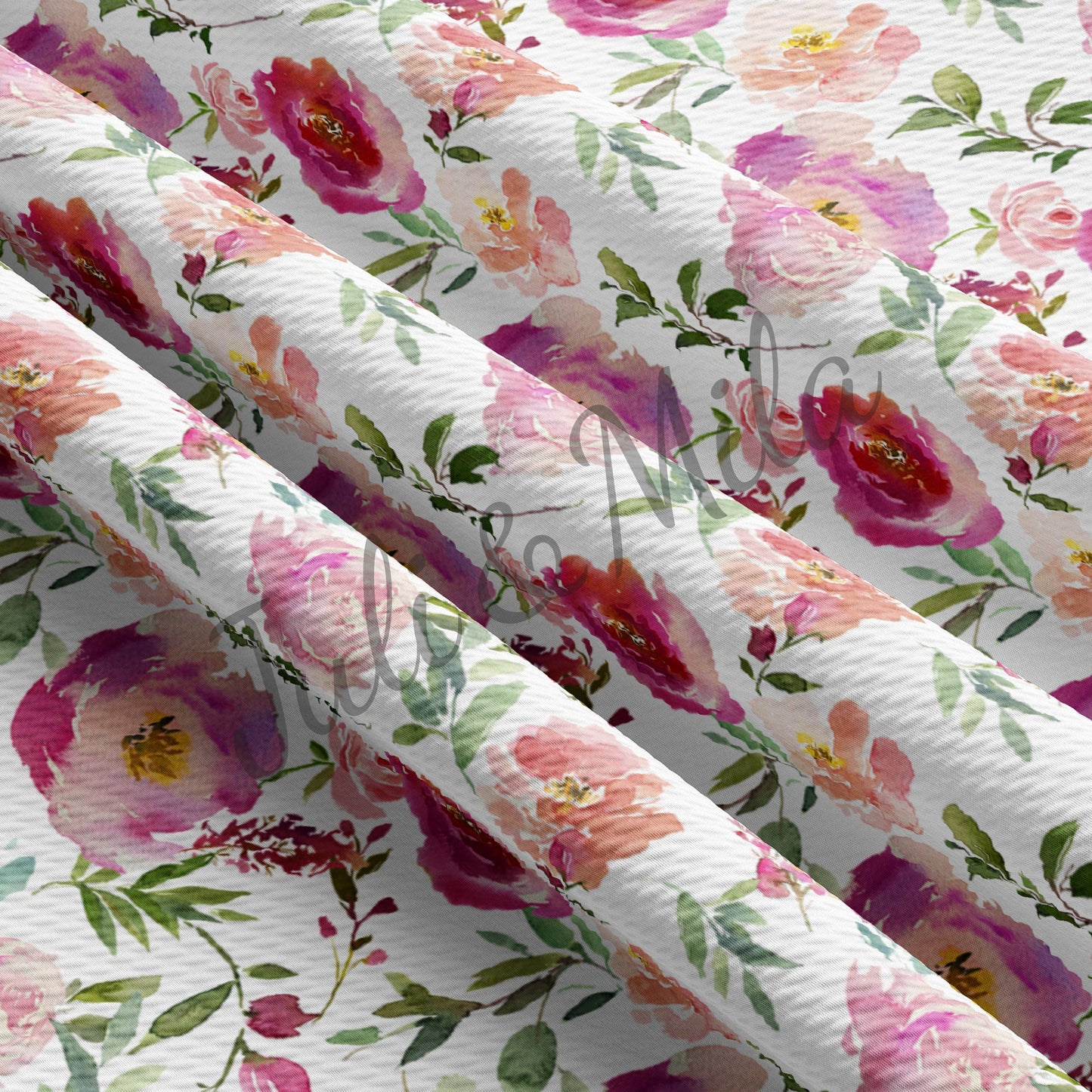 Floral Bullet Fabric (F20)