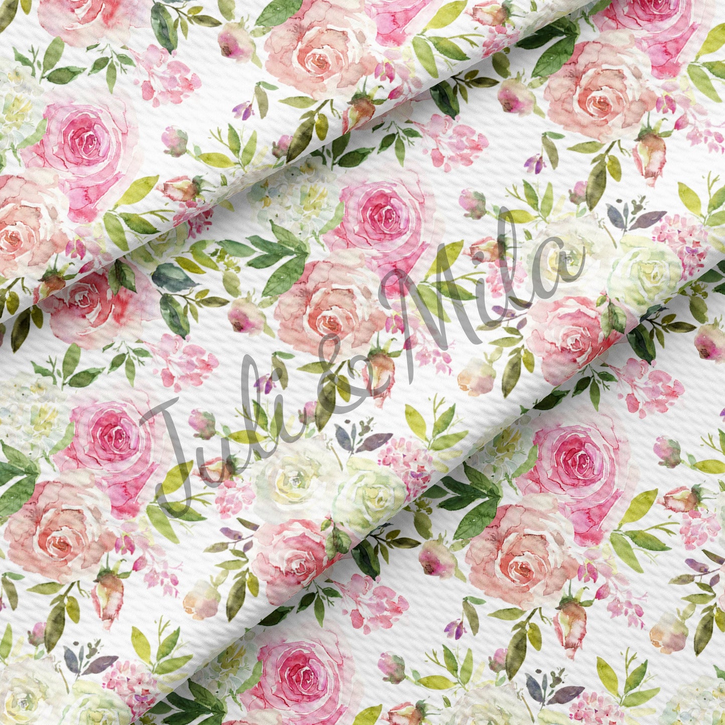 Bullet Textured Fabric Floral  (F23)