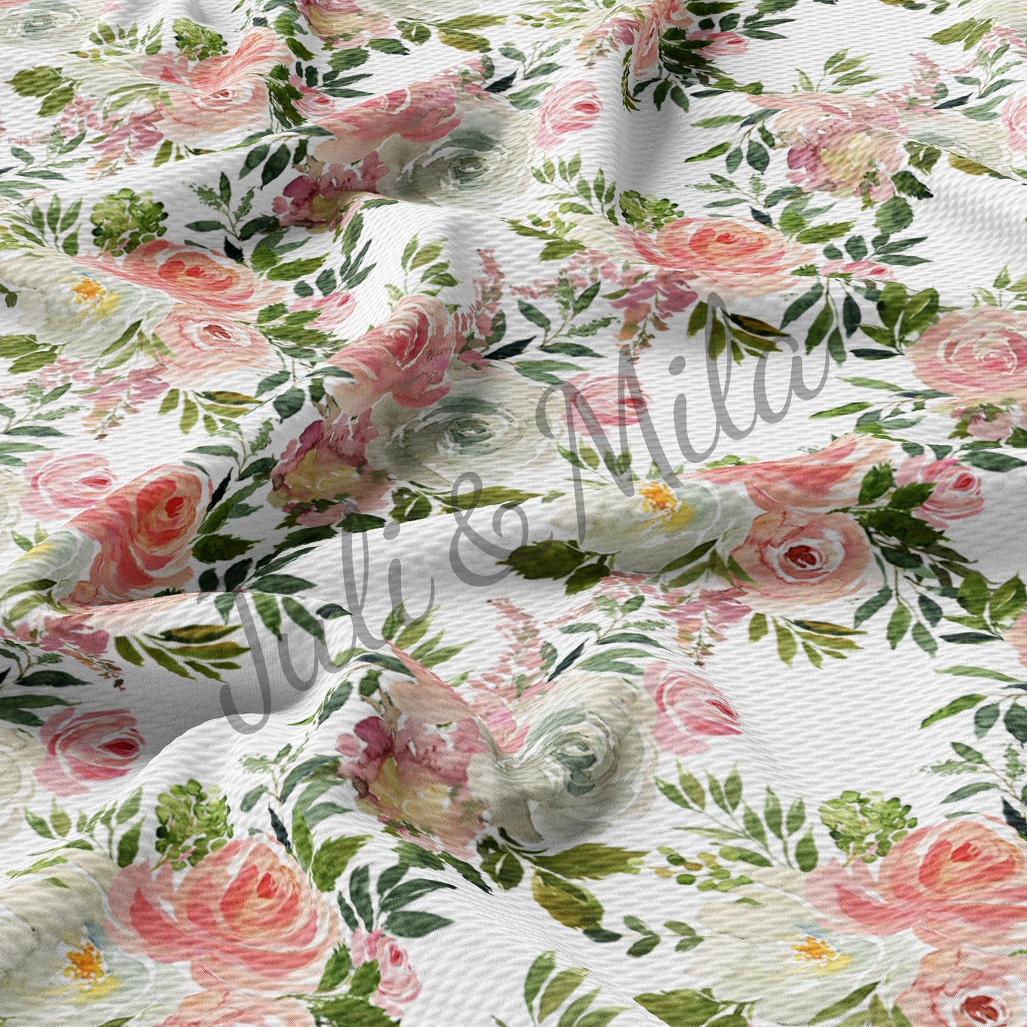 Floral Bullet Fabric F26