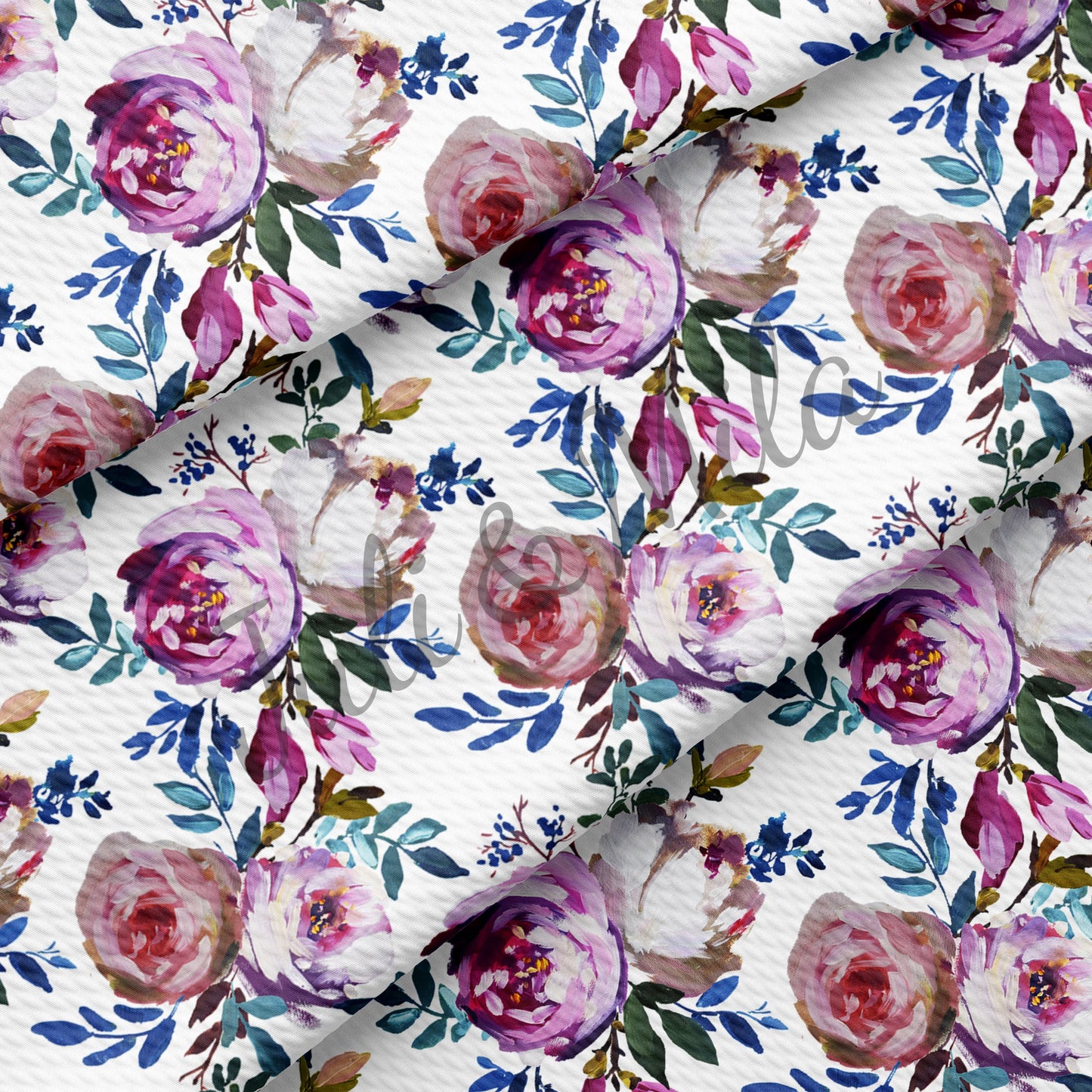 Floral Bullet Fabric (F34)