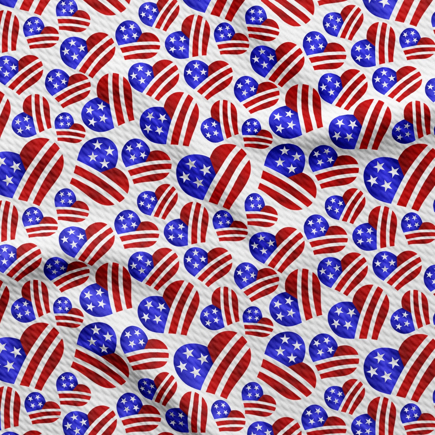 Patriotic 4th of July Bullet Fabric PT20