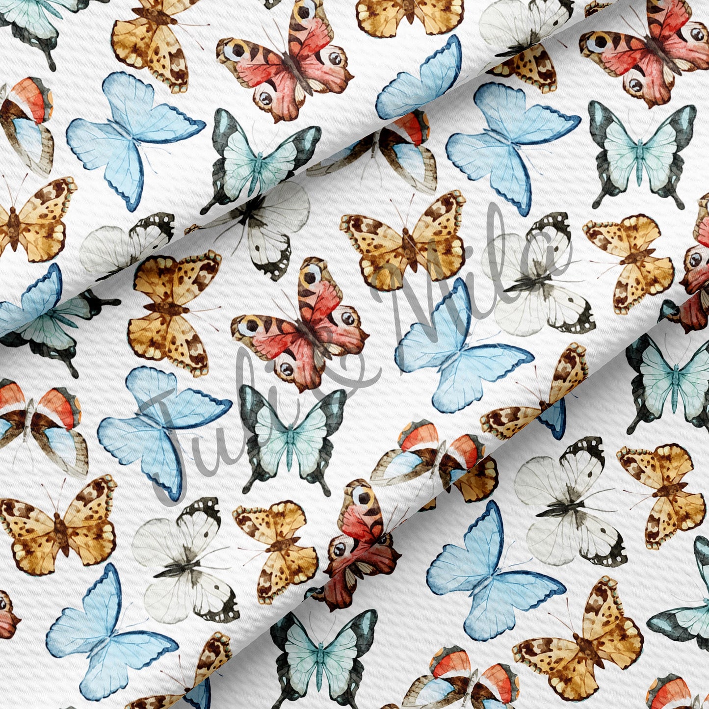 Butterfly Bullet Fabric AA517