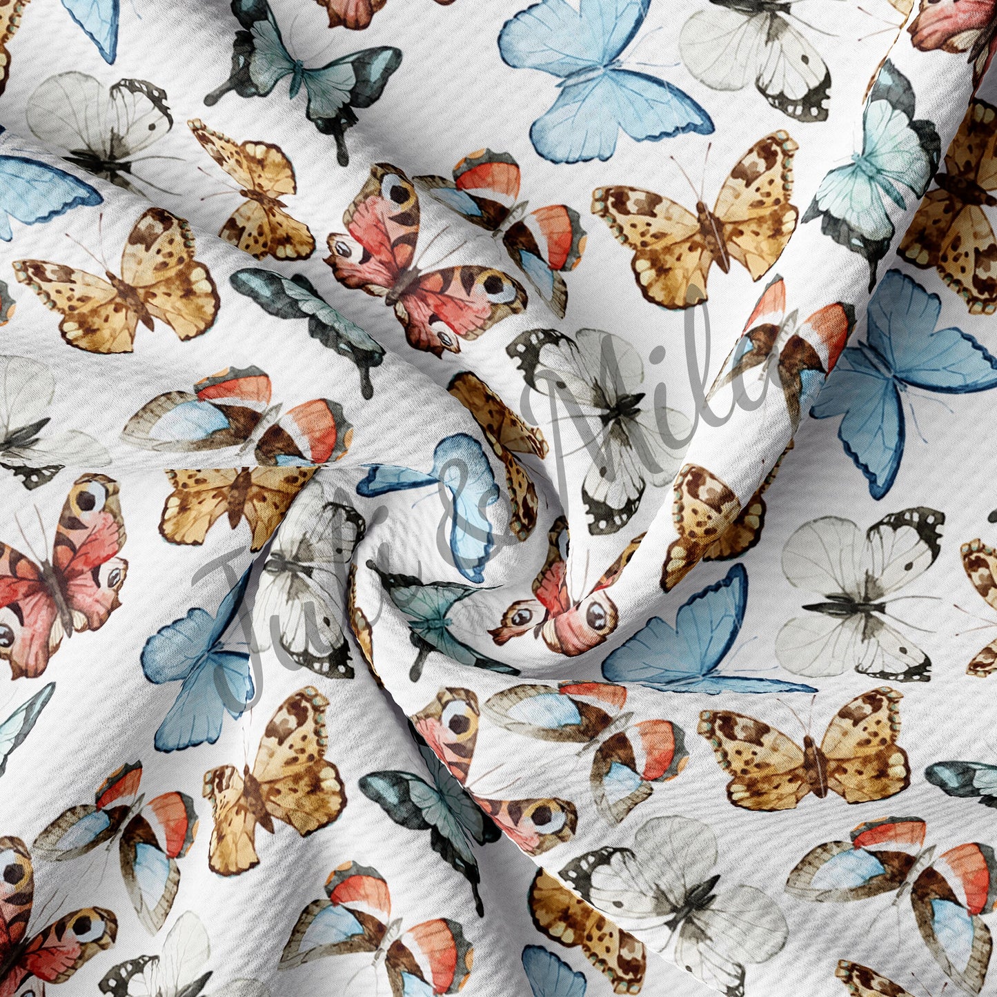 Butterfly Bullet Fabric AA517