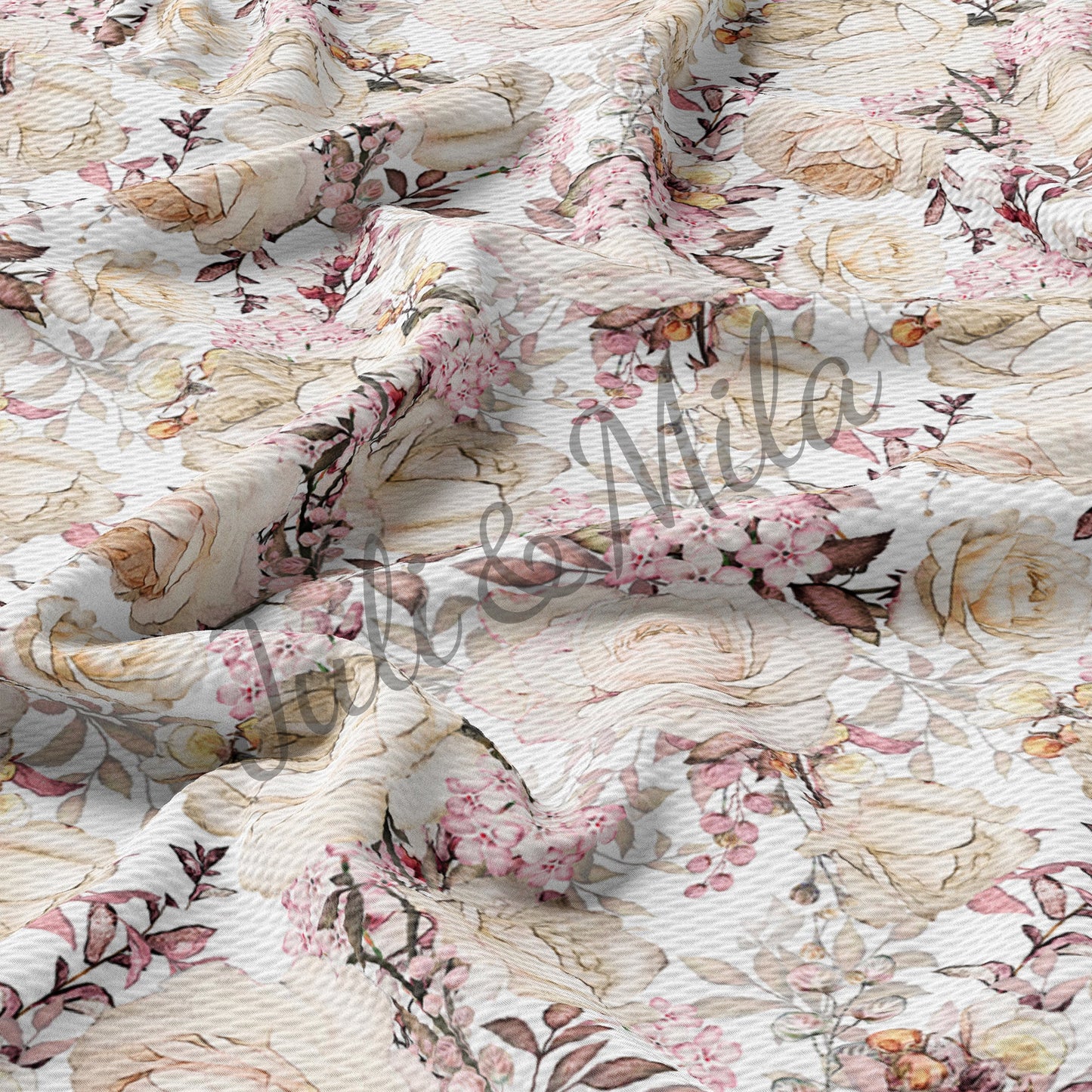 Floral Bullet Fabric (F42)