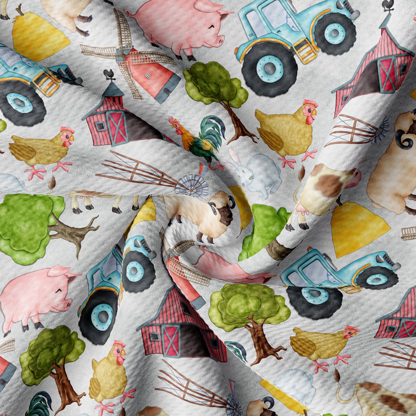 Bullet Textured Fabric  Animals AA26