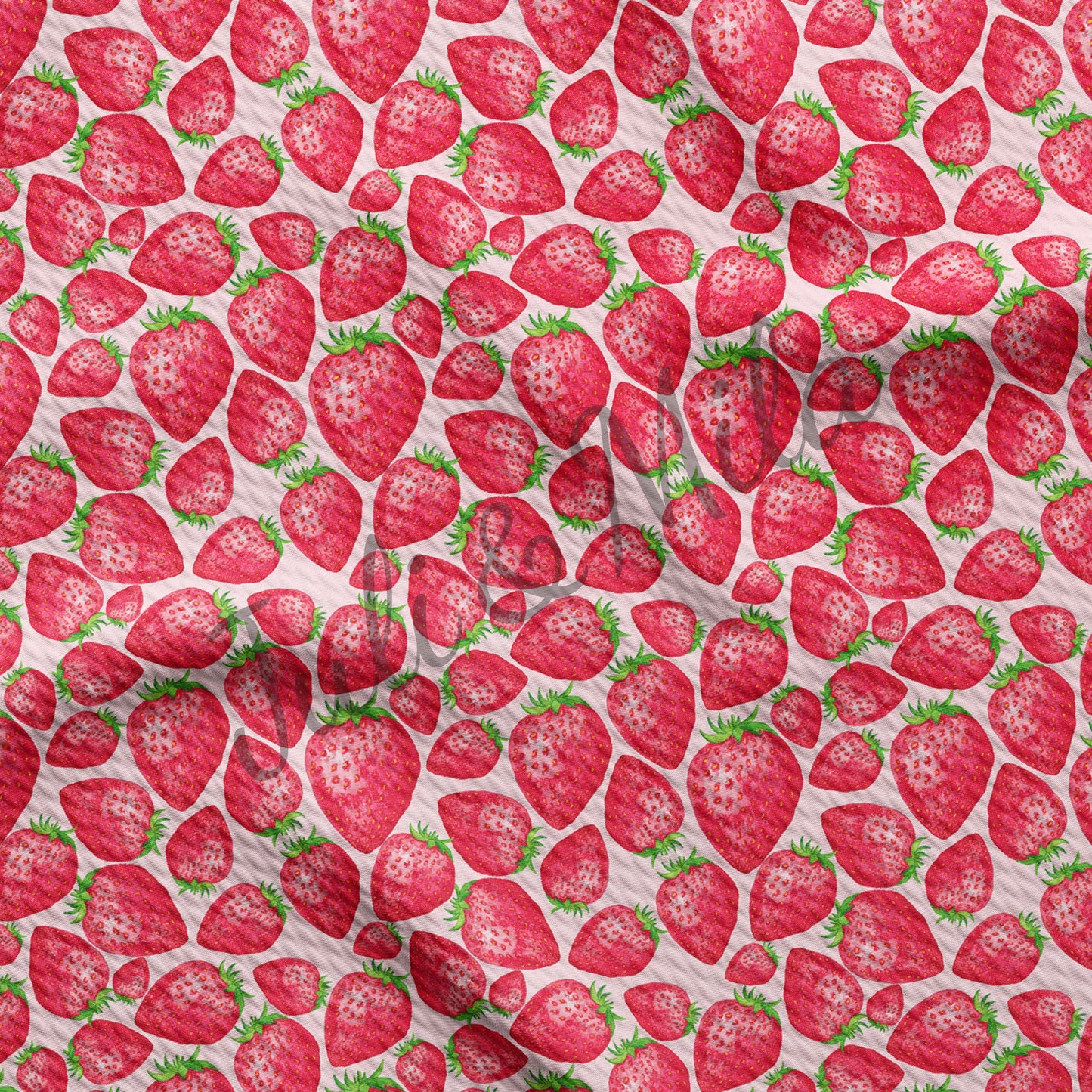 Bullet Textured Fabric Strawberry AA31