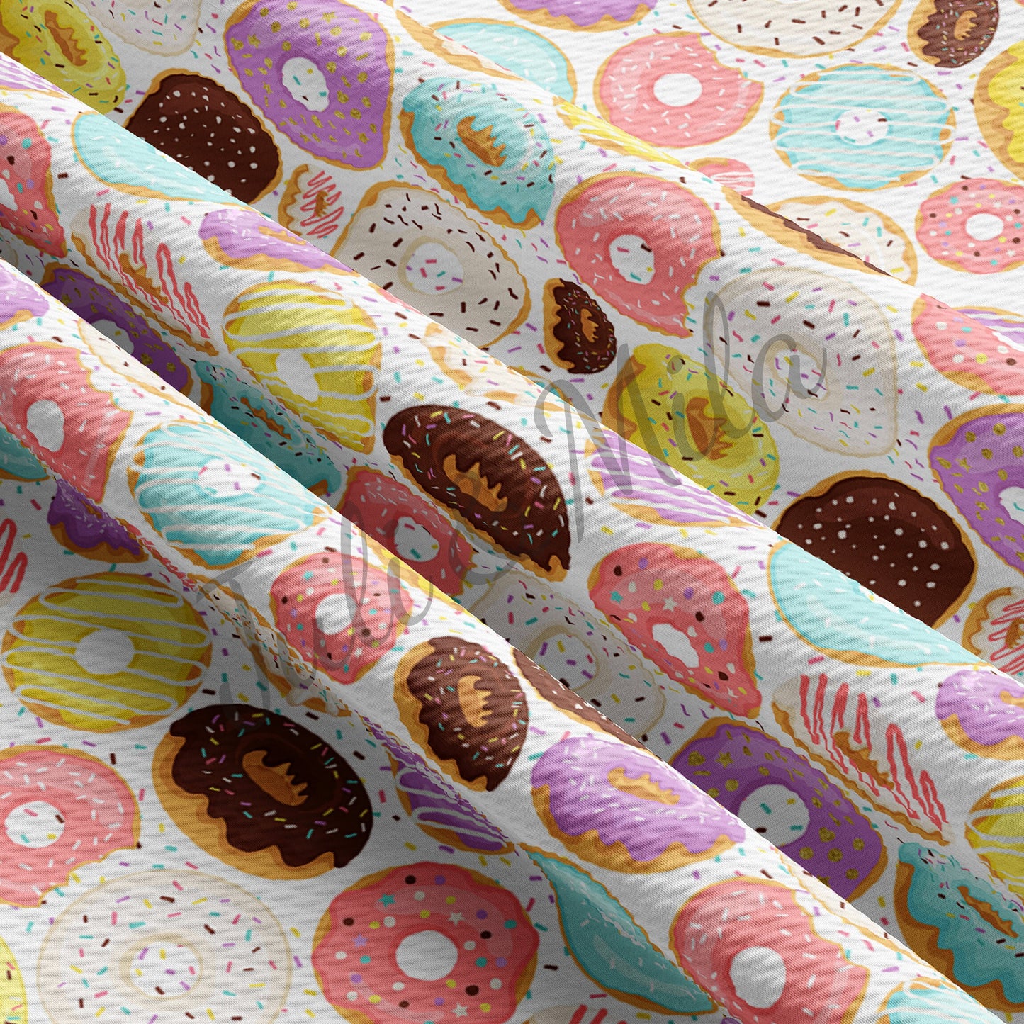 Bullet Textured Fabric  (Donuts) AA46