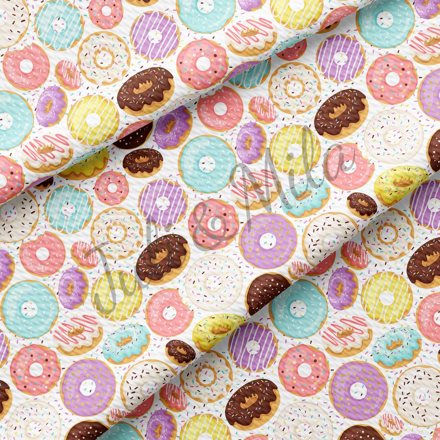 Bullet Textured Fabric  (Donuts) AA46