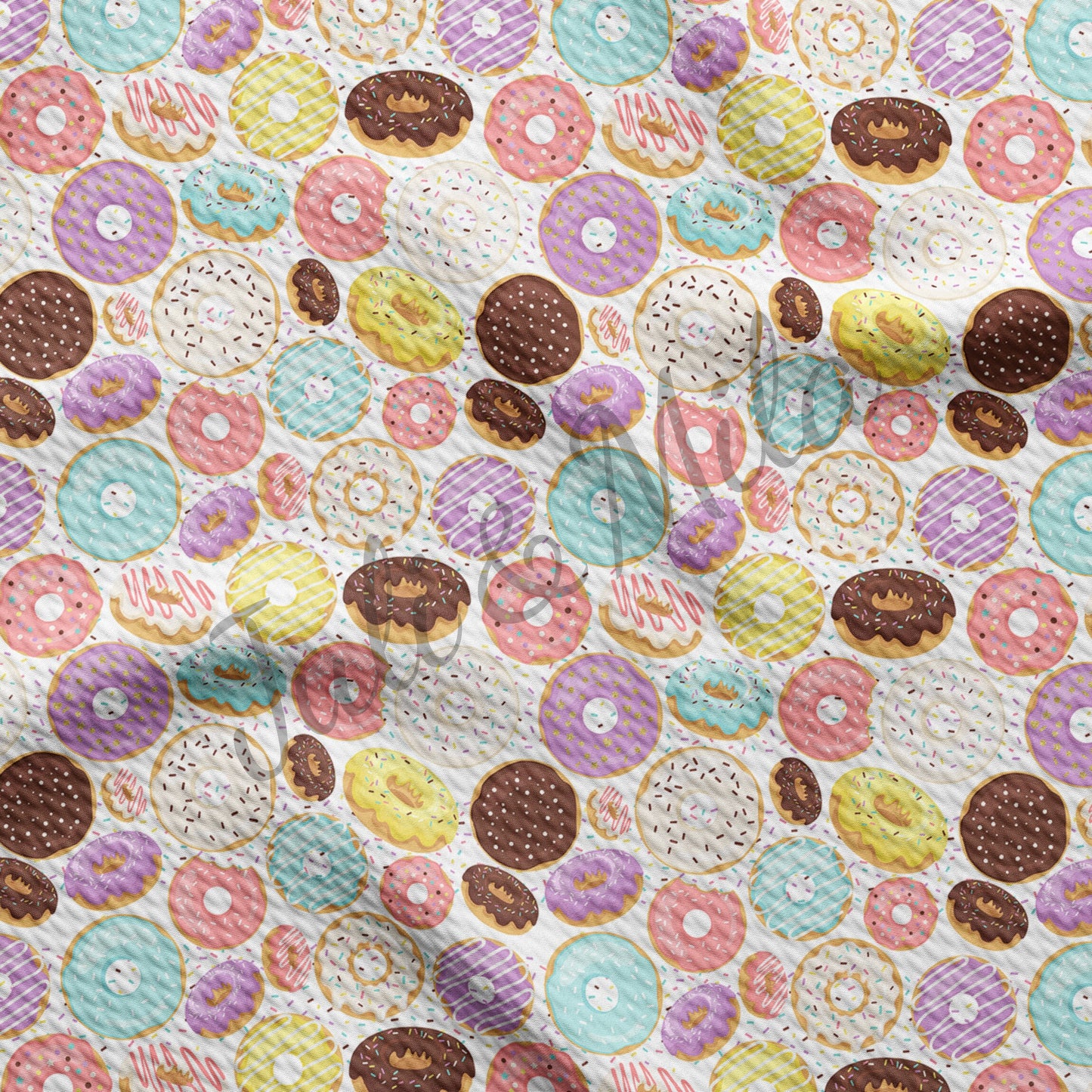 Bullet Textured Fabric  (Donuts) AA46