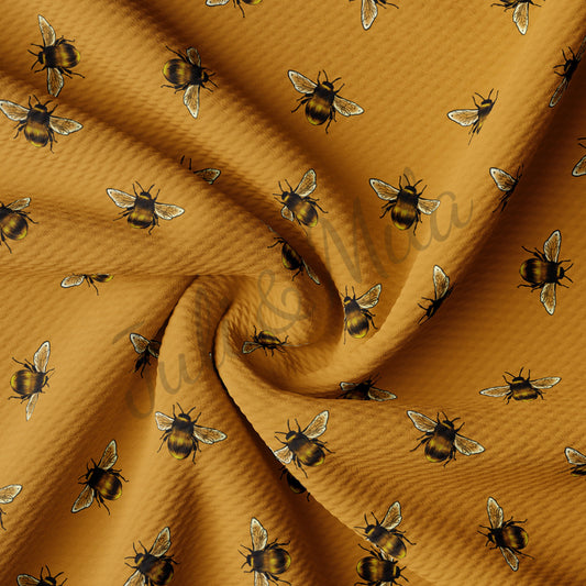 Bees Bullet Fabric AA268