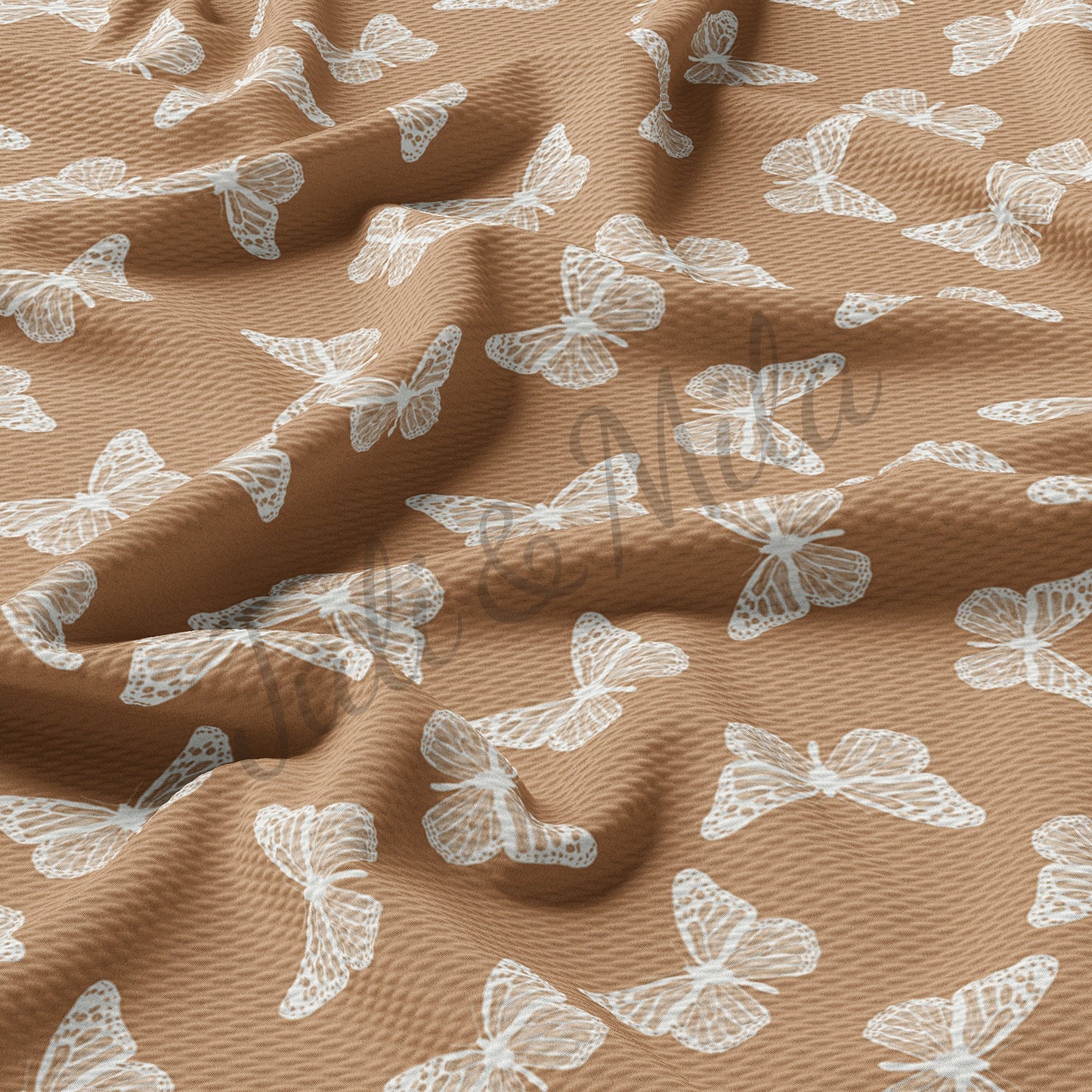 Butterflies Bullet Fabric AA534