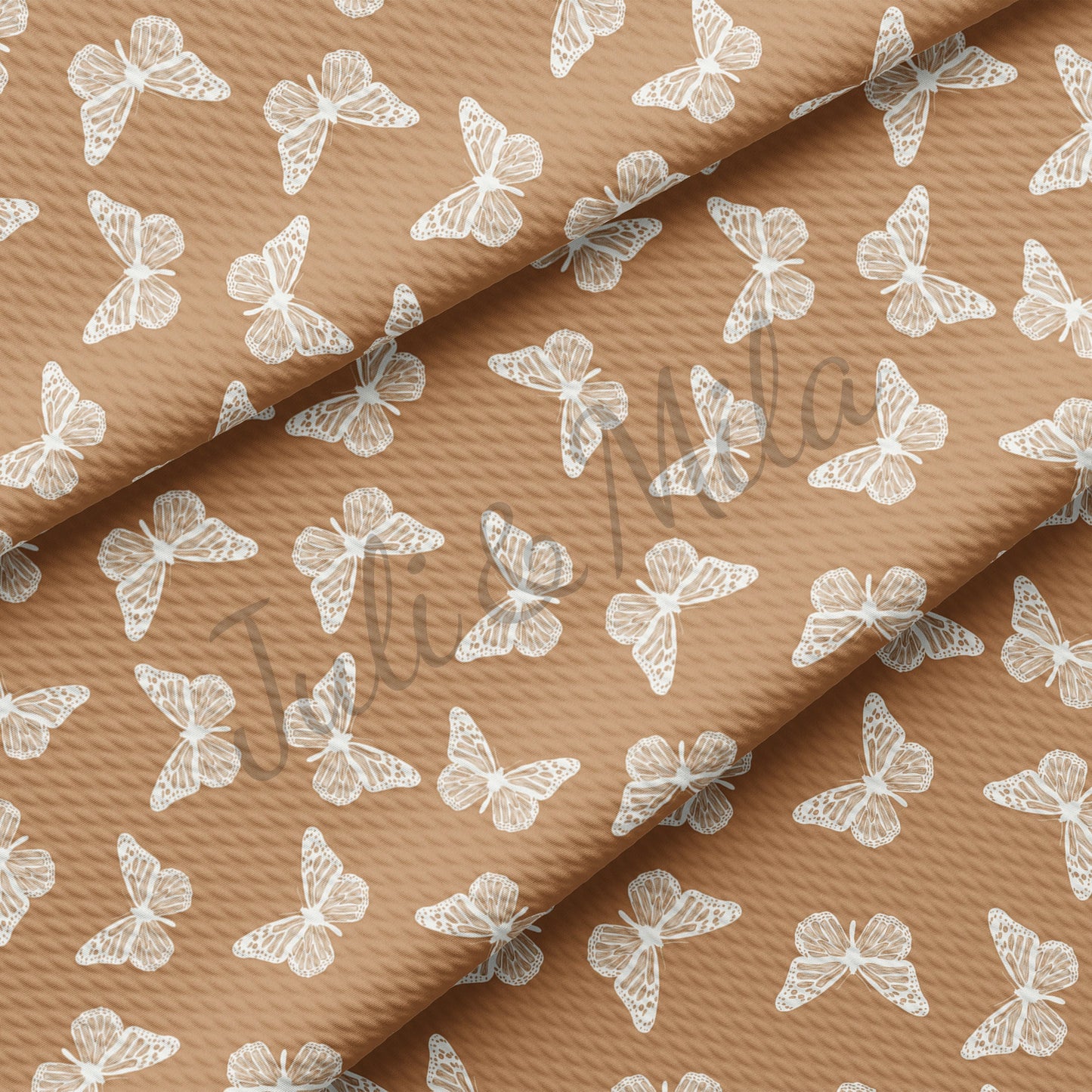 Butterflies Bullet Fabric AA534