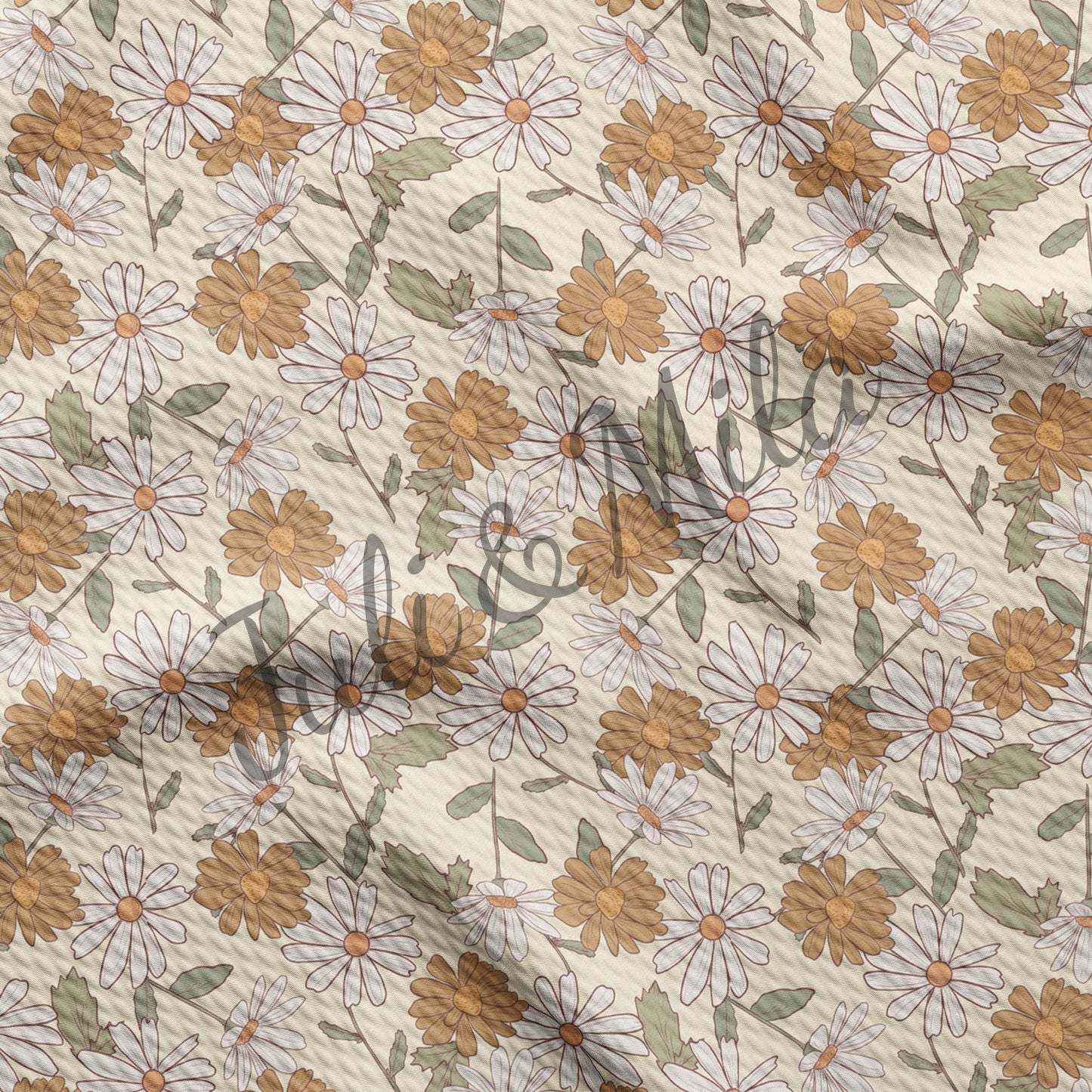 Floral Bullet Fabric F67