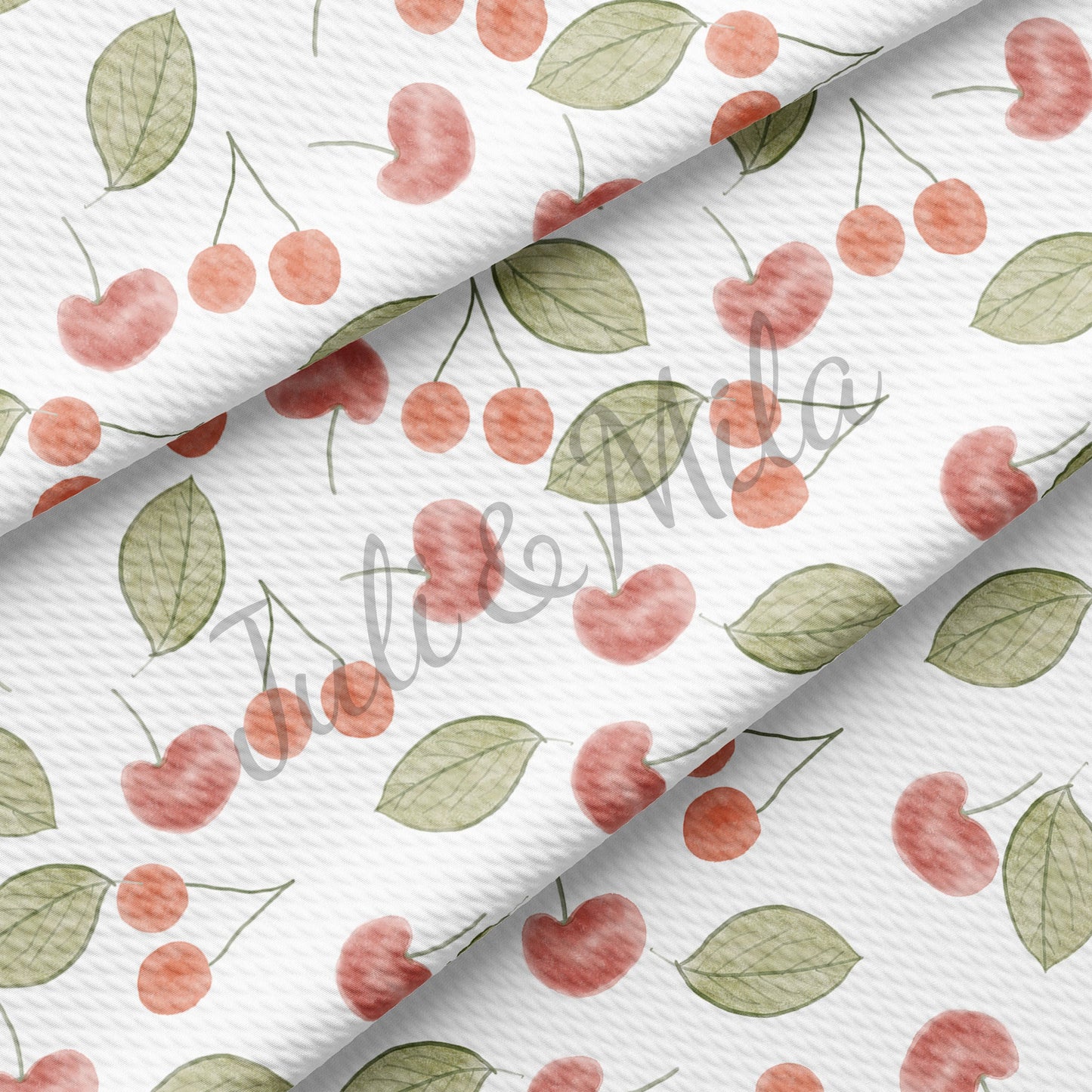 Cherry  Bullet Textured Fabric Cherry AA64