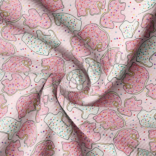 Sweets Textured Fabric AA543 Animal Crackers