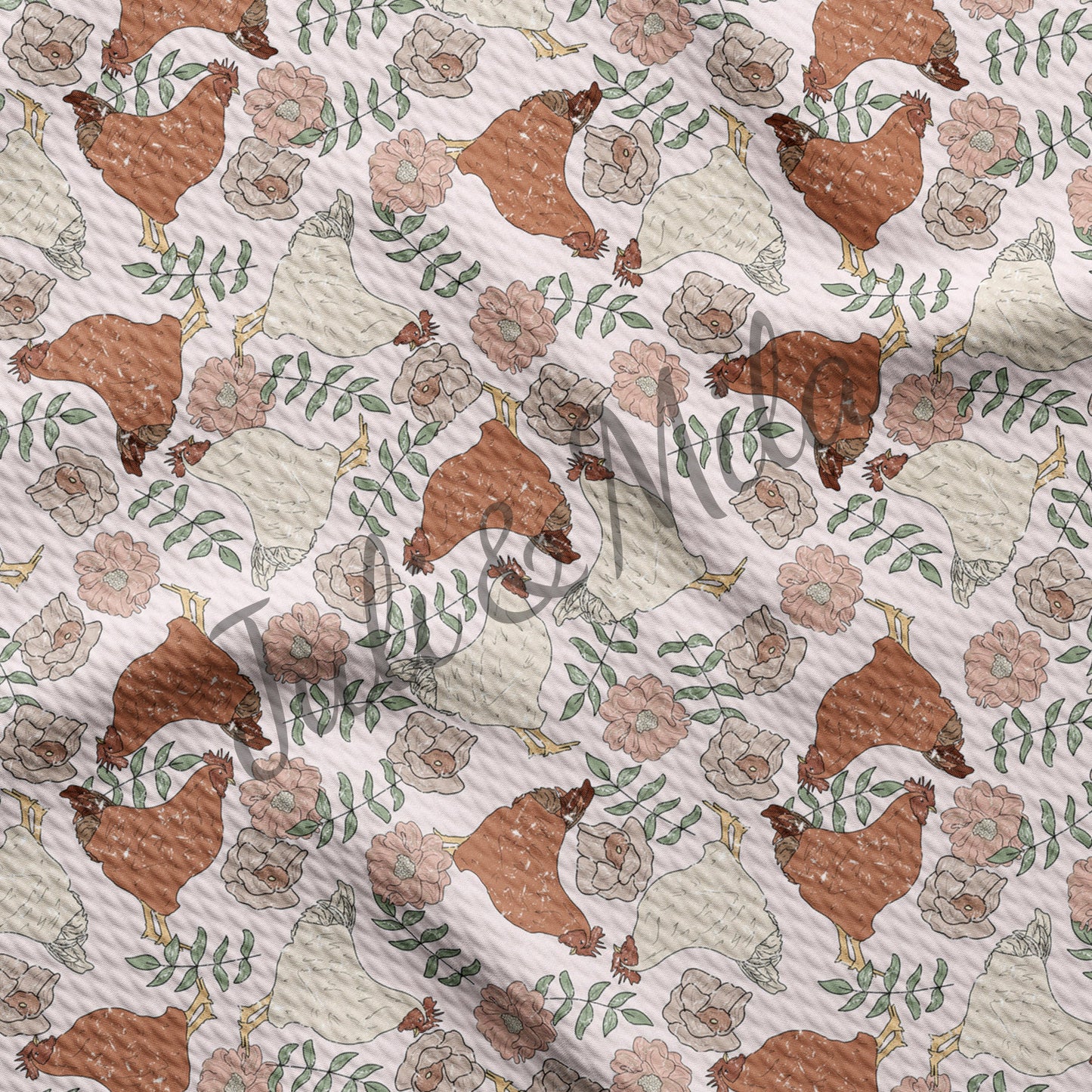 Chicken Bullet Fabric AA327