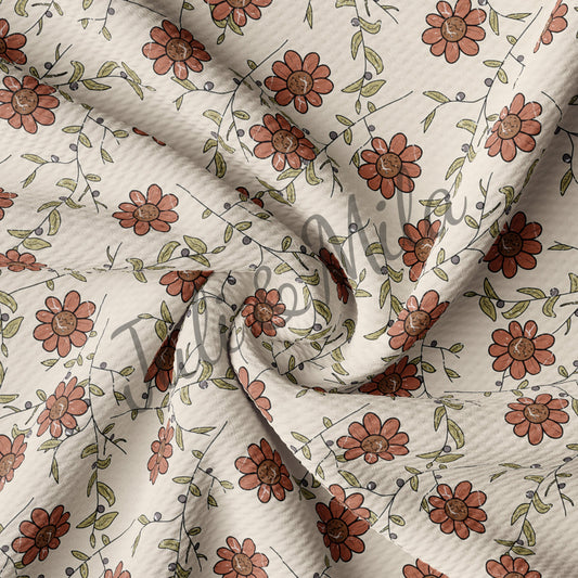 Floral Bullet Fabric Floral61