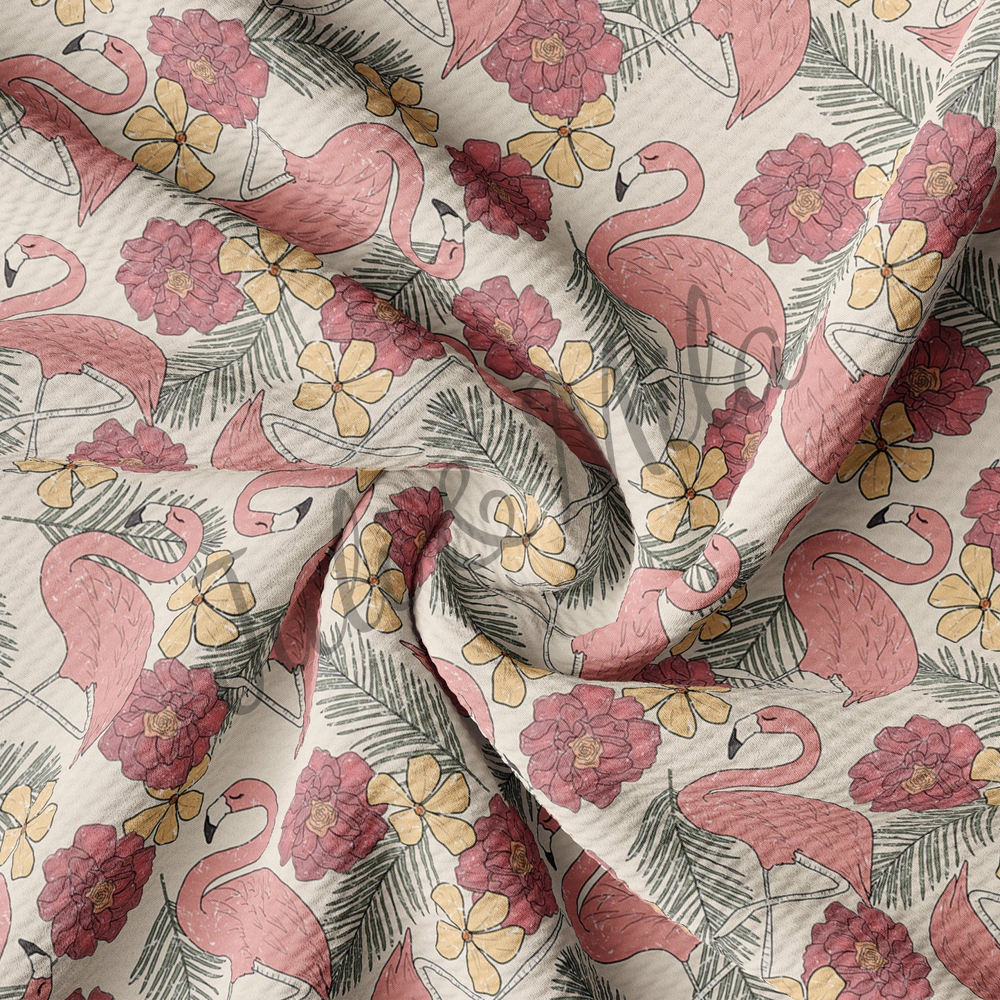 Bullet Textured Fabric  Floral62