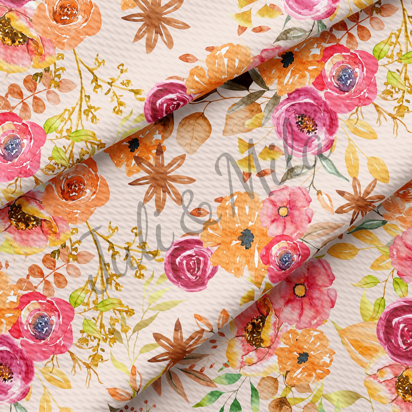 Floral Bullet Fabric Floral89