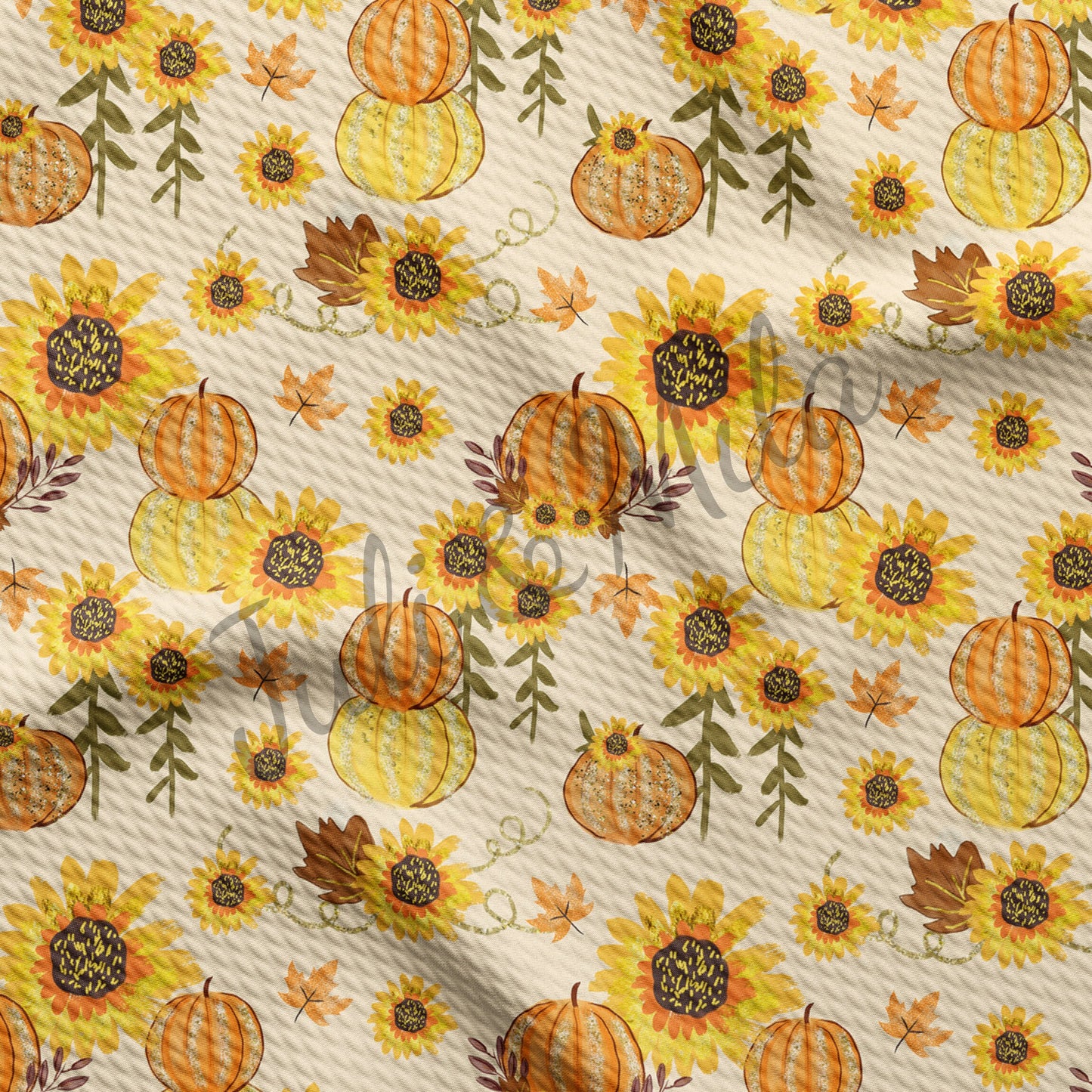 Pumpkin Fall Bullet Fabric AB9