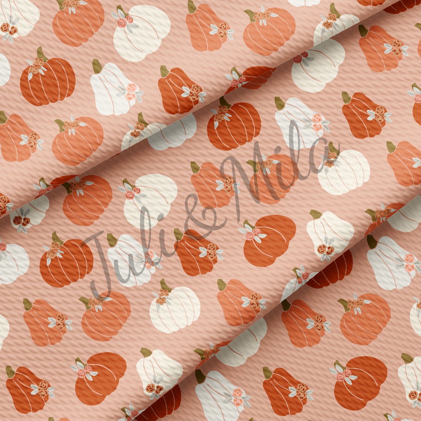 Pumpkin Bullet Textured Fabric  AB12