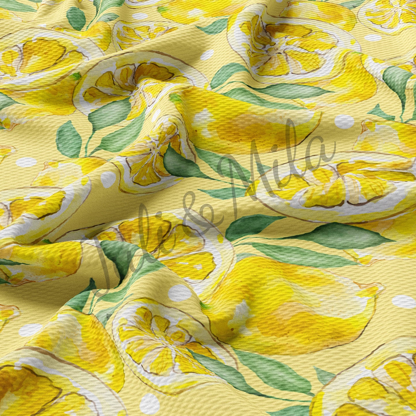 Lemon Bullet Fabric AA263 Lemon3