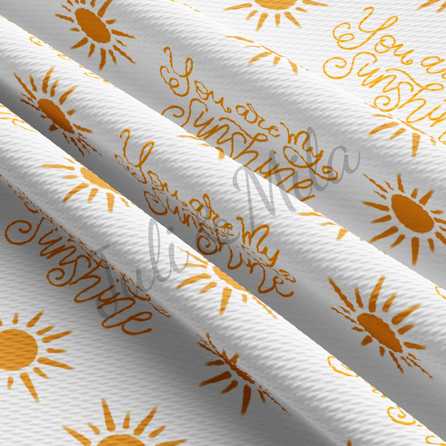 Bullet Textured Fabric My Sunshine AA271