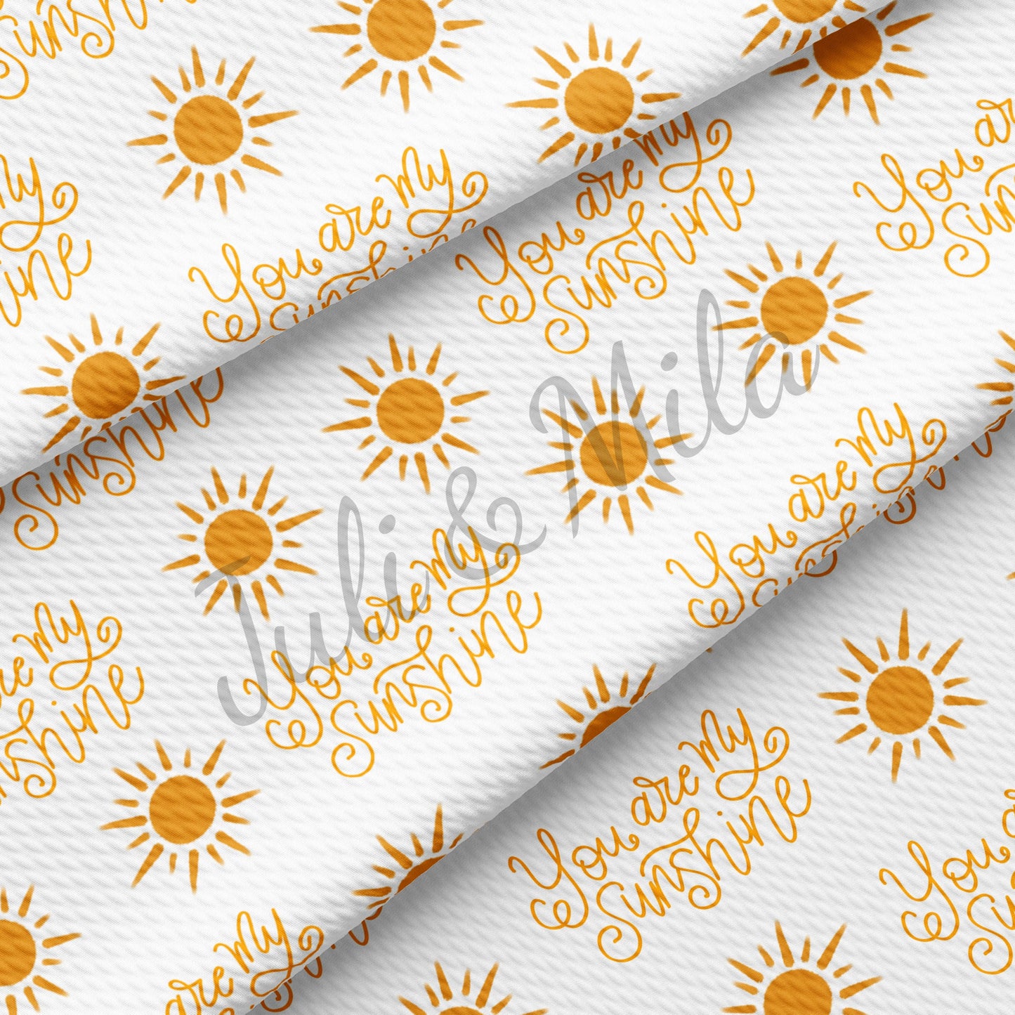 Bullet Textured Fabric My Sunshine AA271