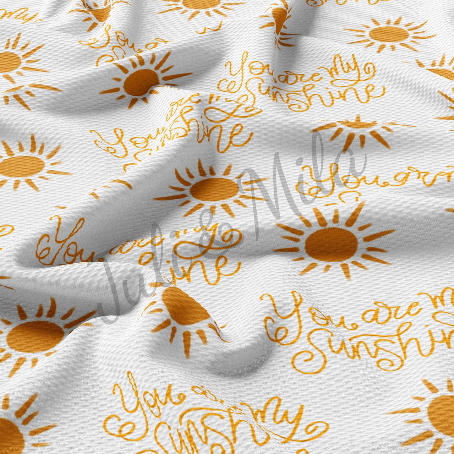 Bullet Textured Fabric My Sunshine AA271