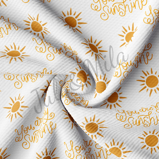 Bullet Textured Fabric My Sunshine AA271