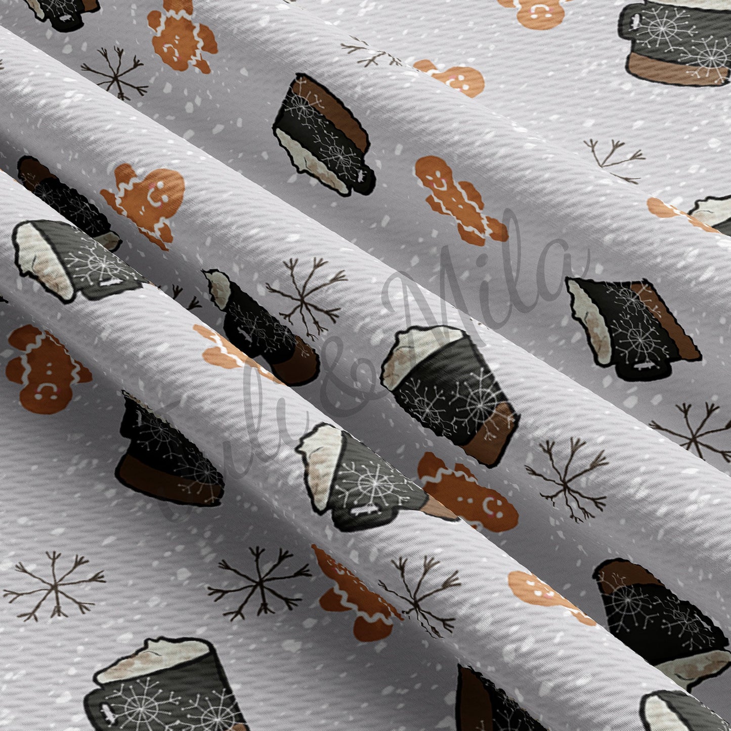 Christmas Bullet Fabric AA693