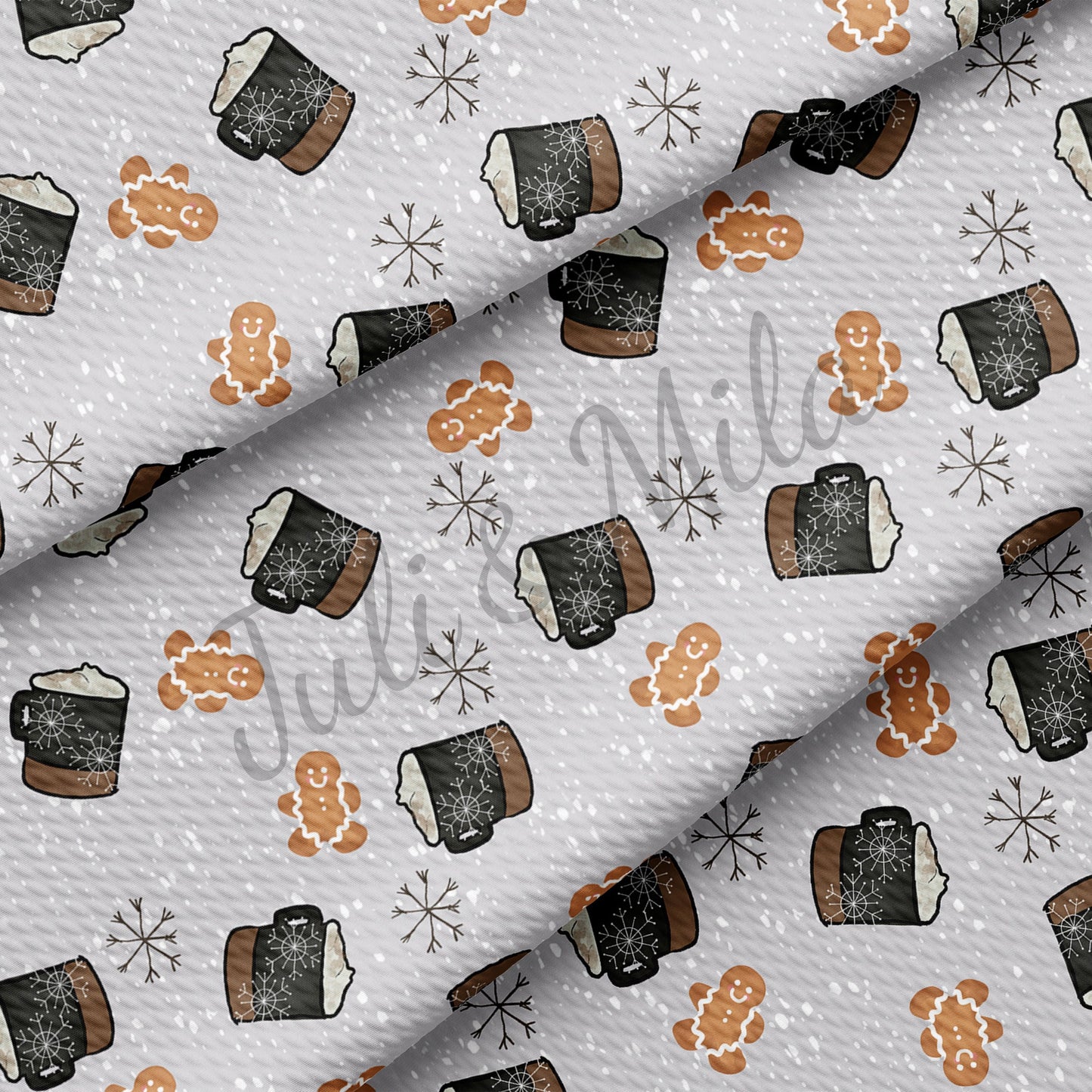 Christmas Bullet Fabric AA693