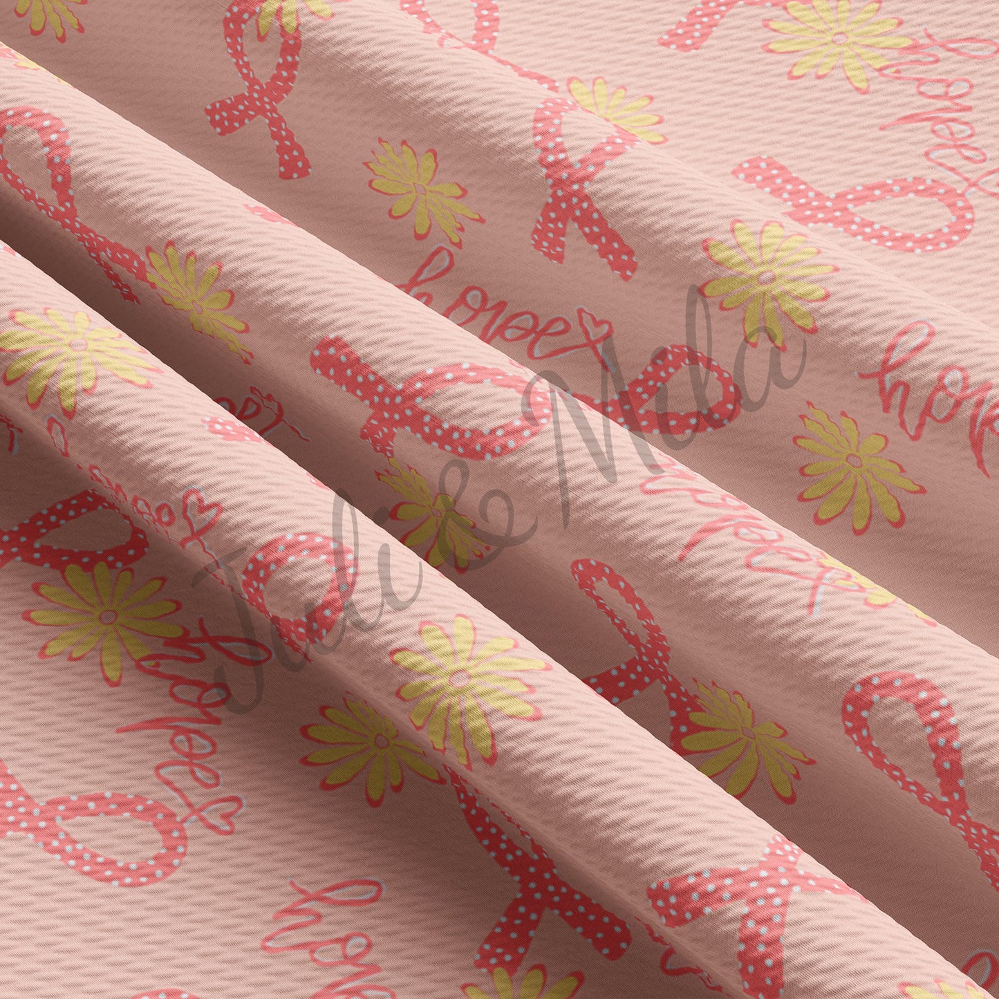 Bullet Fabric Awareness Hope Breast Cancer