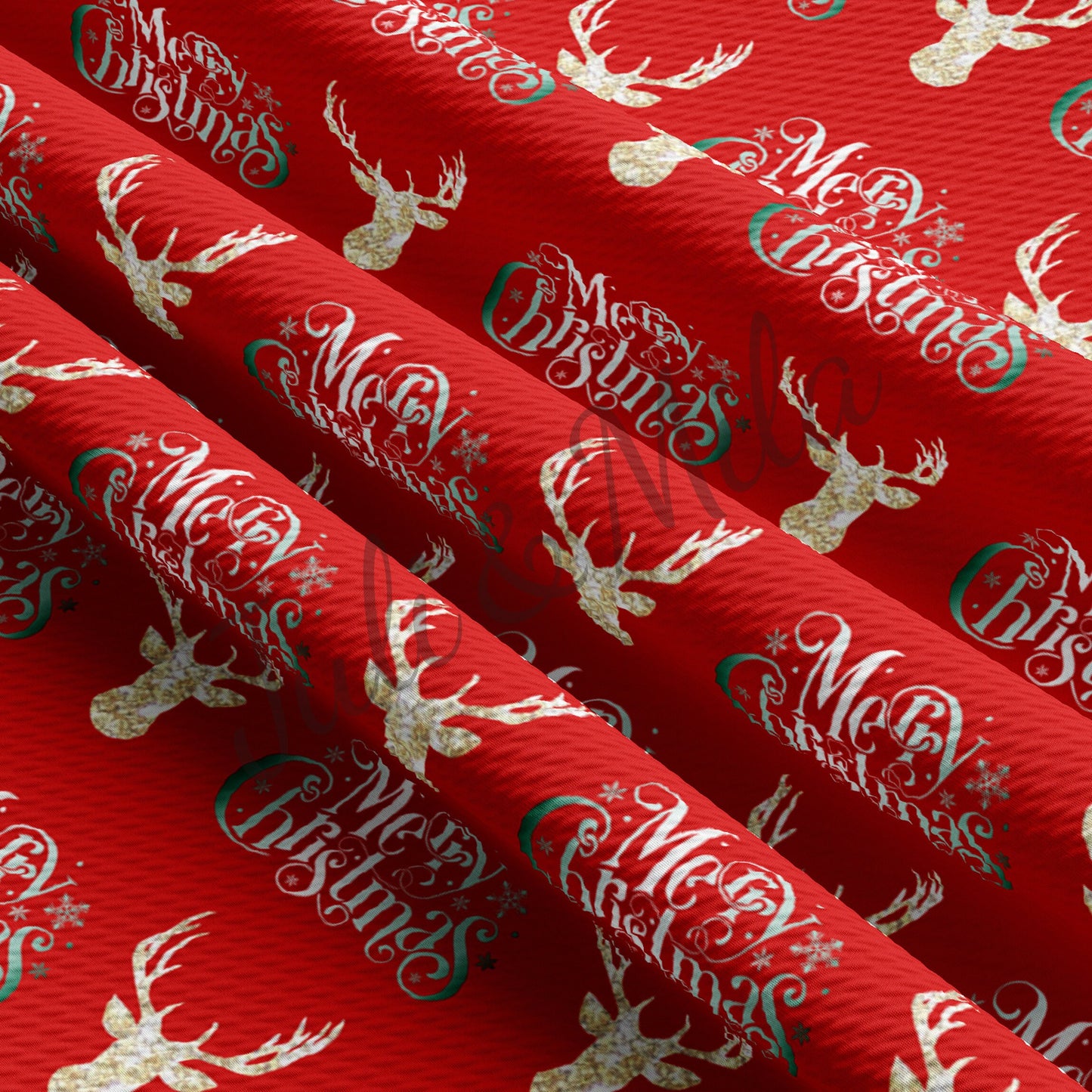 Christmas Bullet Fabric AA679