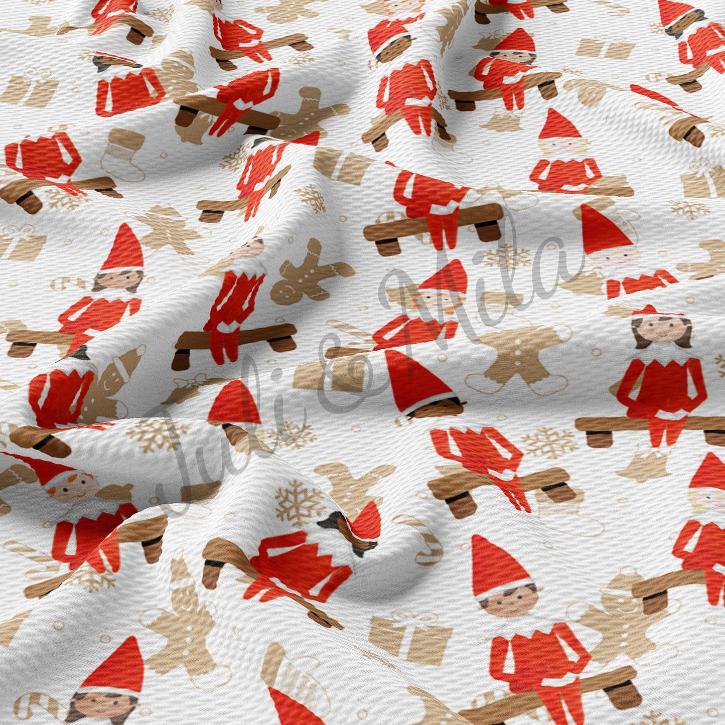 Christmas Bullet Fabric AC16